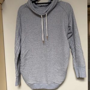 Gray maternity sweatshirt